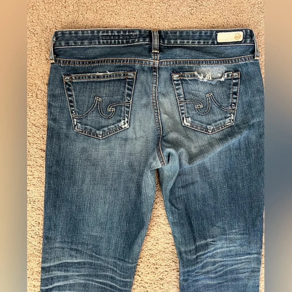 Adriano Goldschmied women’s size 29 mid rise cigarette‎ leg denim jeans